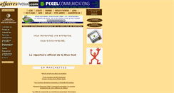 Desktop Screenshot of affairesrivesud.com